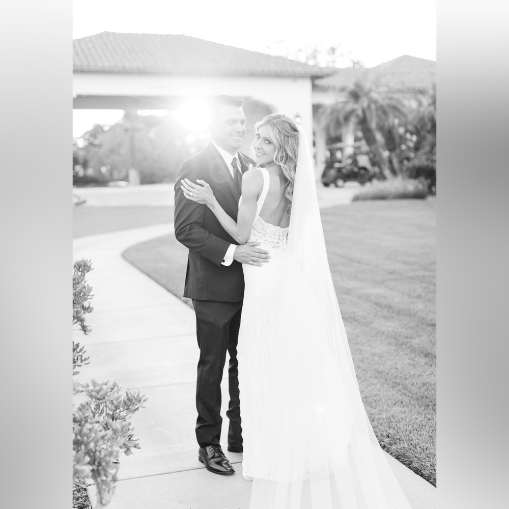 Cathedral length veil